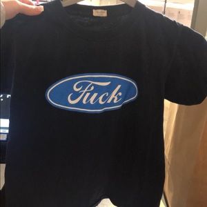 brandy melville f*** shirt